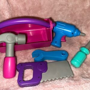 Learning Resources Pink Pretend Tool Set